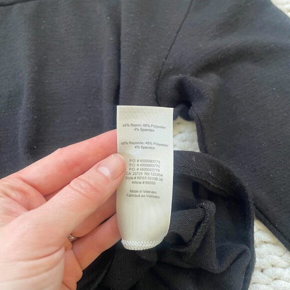 Aritzia Wilfred Women's Ortiz Long Sleeve Shirt - Size Small - Picture 5 of 6